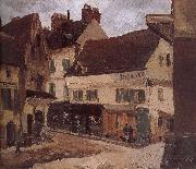 Camille Pissarro Loose multi tile this s house Spain oil painting artist